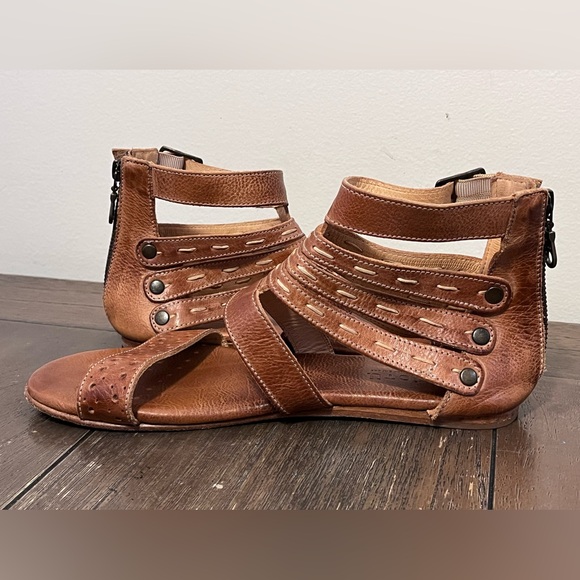 Bed Stu Brown Leather Sandals - Picture 4 of 8